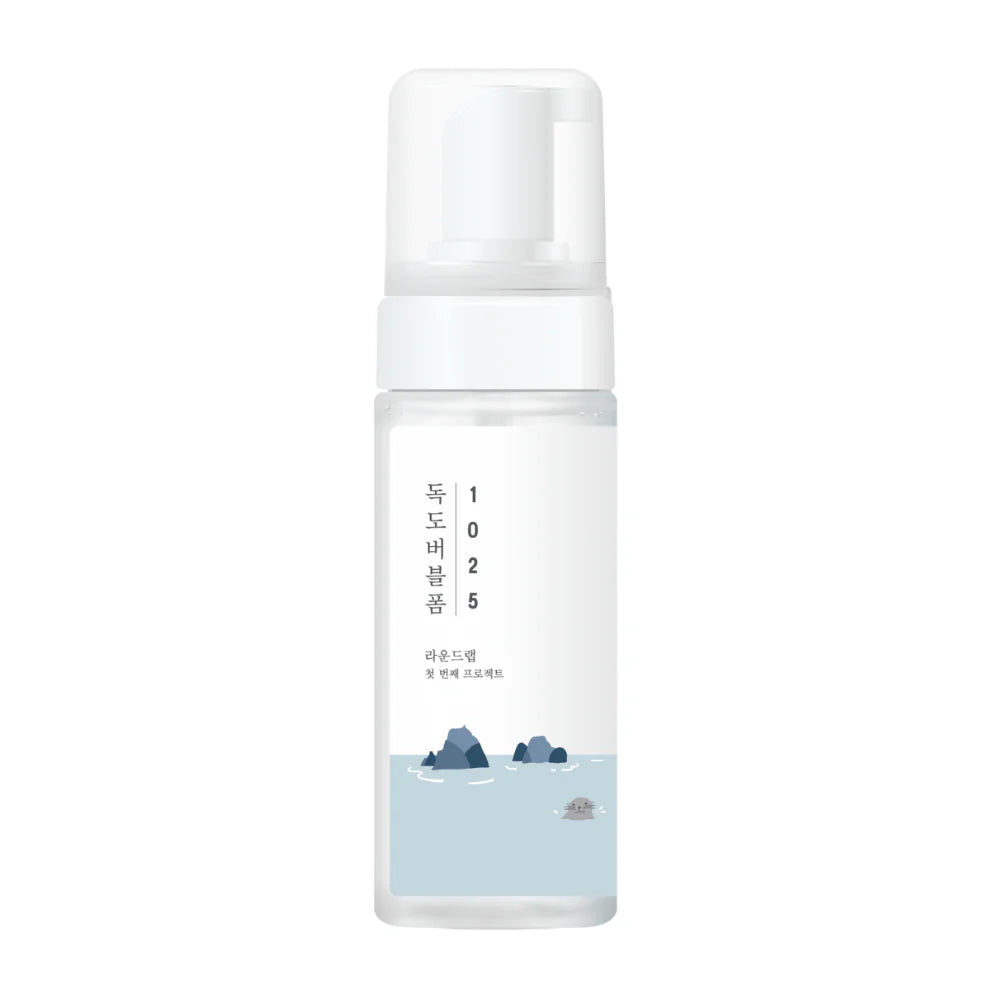 ROUND LAB - 1025 Dokdo bubble foam 150ml - الغسول الرغوي الدوكدو 1025 من راوند لاب