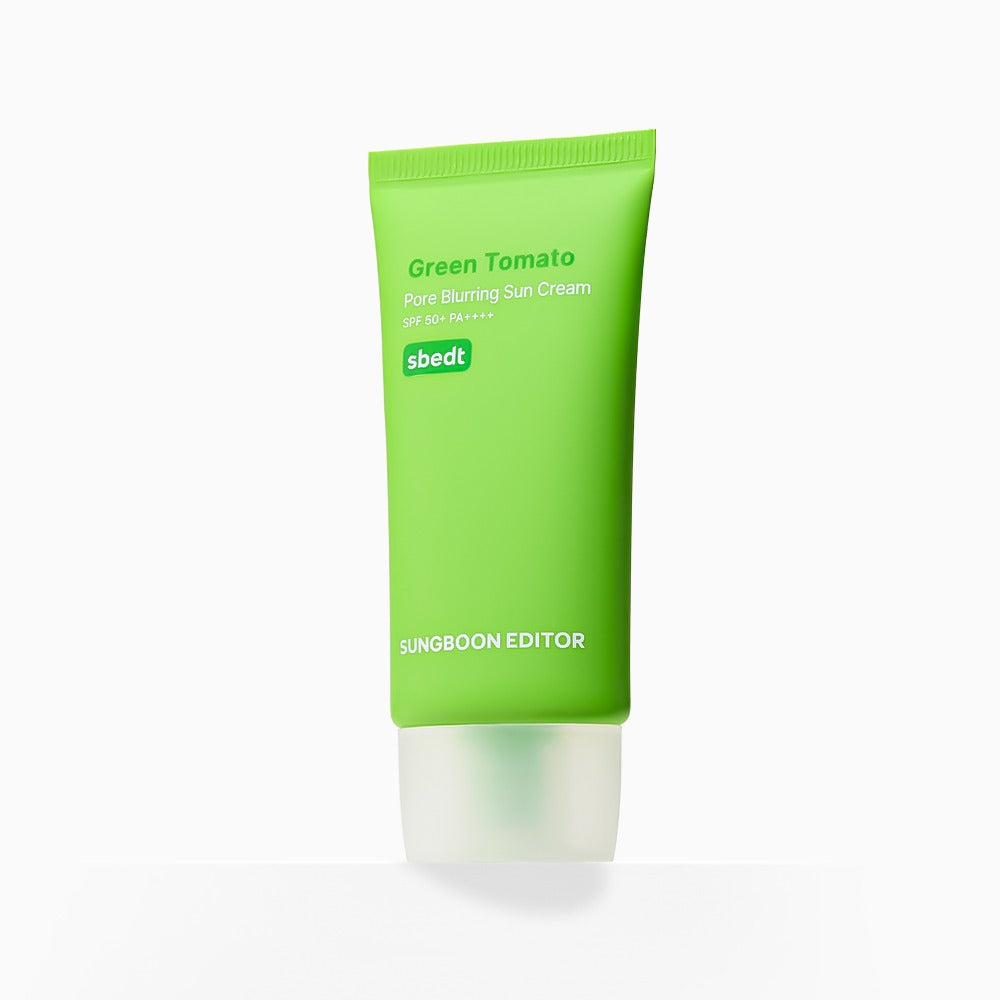 Sungboon Editor - Green Tomato Pore Blurring Sun Cream - واقي الشمس من سنقبون ادتور