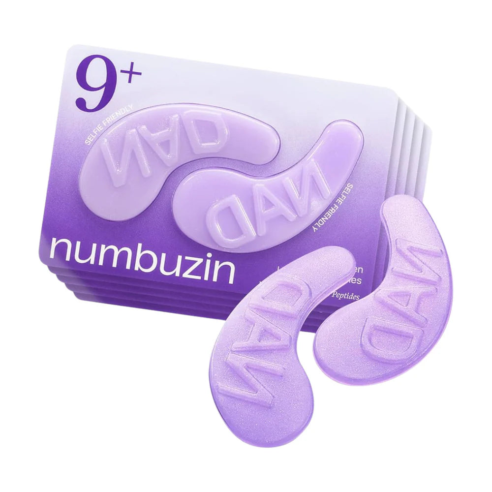Numbuzin - No.9 NAD Collagen Under Eye Patches (5 Patches) - لصقات العيون بخلاصة الكولاجين من نمبوزين (5 لصقات)