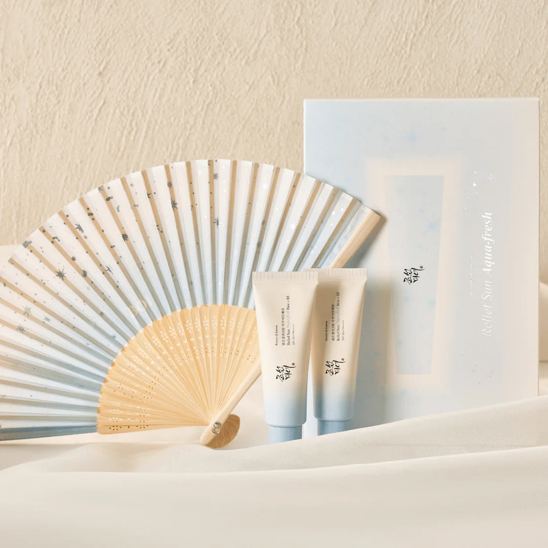 Beauty of Joseon - Relief Sun Aqua Fresh Kit - ست واقي الشمس الخفيف من بيوتي اوف جوسن