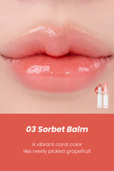 Rom&nd - GLASTING MELTING BALM 03 SORBET BALM- بالم الزجاجي رقم 3 من روماند