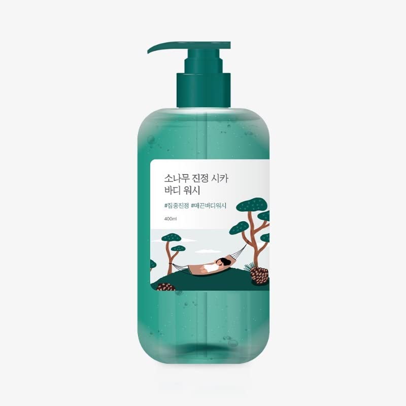 ROUND LAB - Pine Calming Cica Body Wash 400ml - غسول الجسم من راوند لاب 400مل