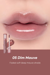 Rom&nd - GLASTING COLOR GLOSS 05 DIM MAUVE - قلوس رقم 5 من روماند