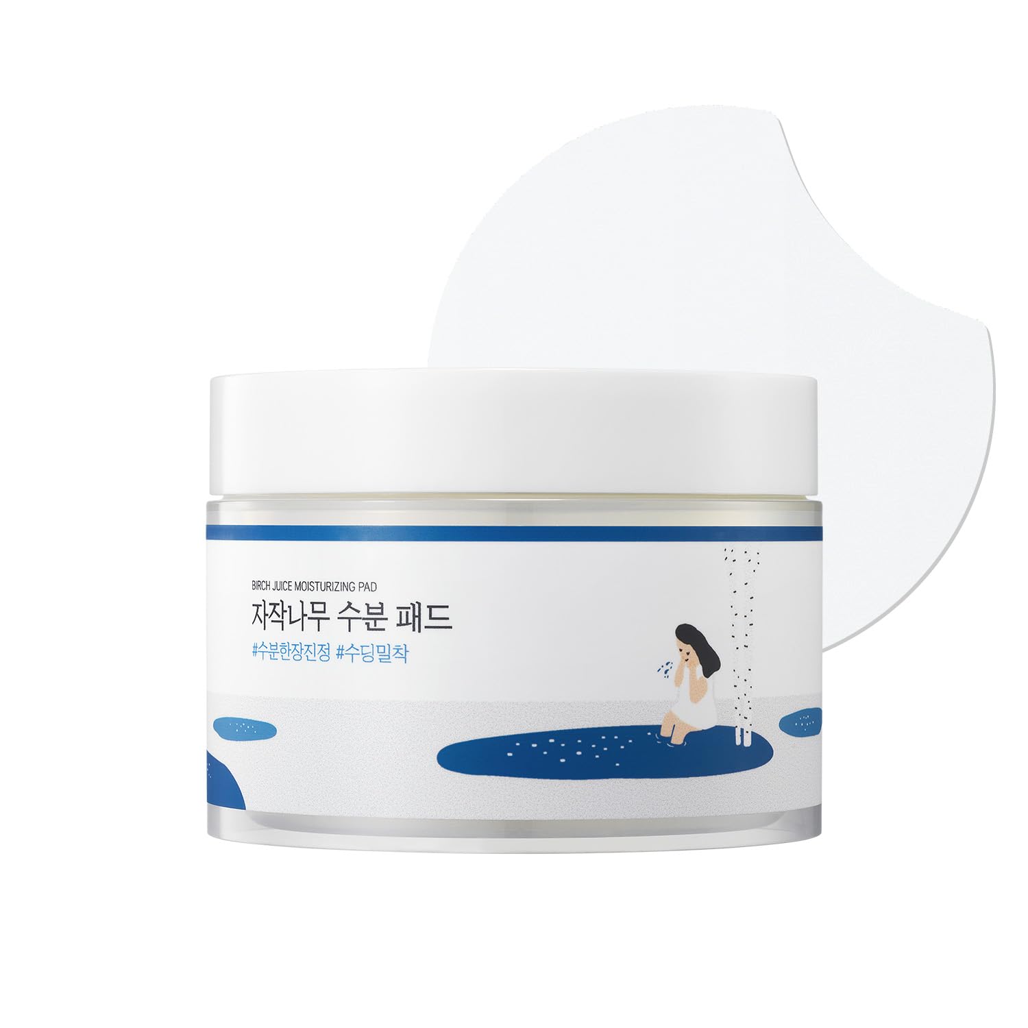 ROUND LAB - Birch Juice Moisturizing Pad 80ea - لبادات البرتش من راوندلاب