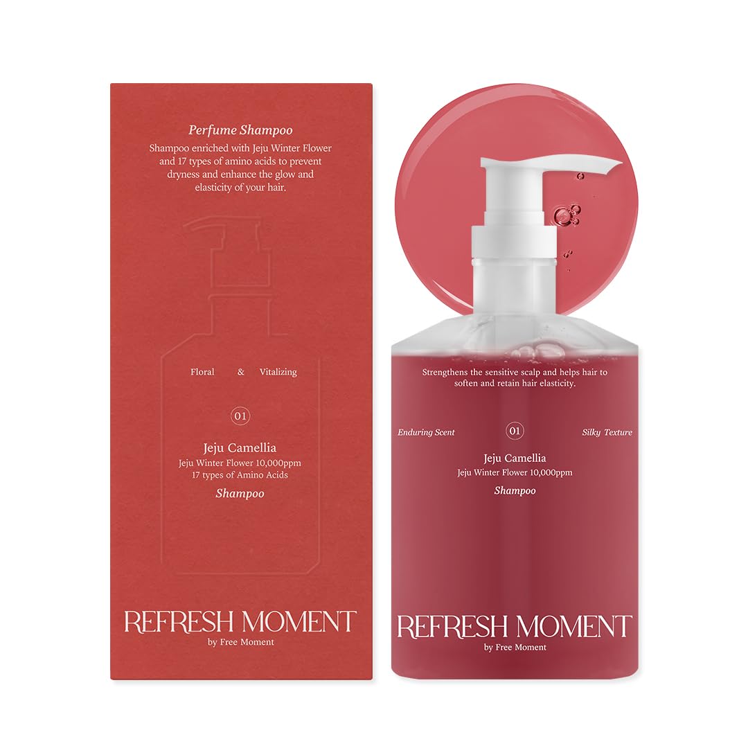 Refresh Moment - Perfume Shampoo 01 Jeju Camellia - شامبو جيجو كاميليا من رفرش مومنت