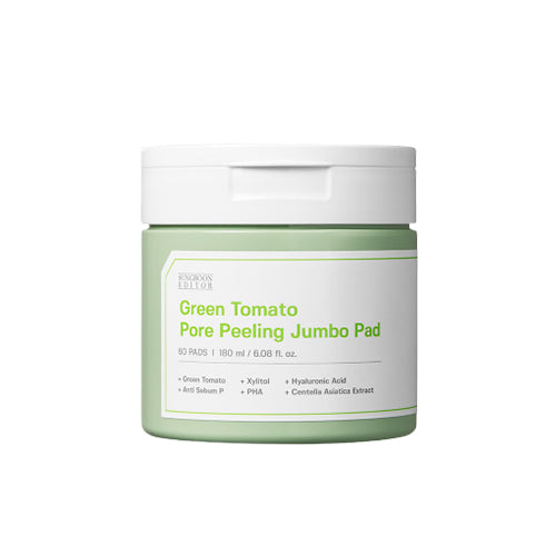 Sungboon Editor - Green Tomato Pore Peeling Jumbo Pad - لبادات المسام من سنقبون ادتور