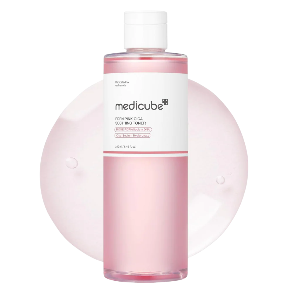 Medicube - PDRN Pink Cica Soothing Toner 250ml - تونر السلمون الوردي من مدكيوب 250مل