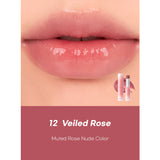 Rom&nd - GLASTING MELTING BALM 12.Veiled Rose - بالم الزجاجي رقم 12 من روماند