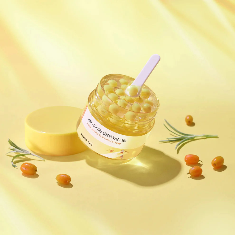 ROUND LAB - Vita Niacinamide Glow Capsule Cream 50ml - كريم كبسولي فيتا نياسيناميد المتوهج من راوندلاب 50 مل