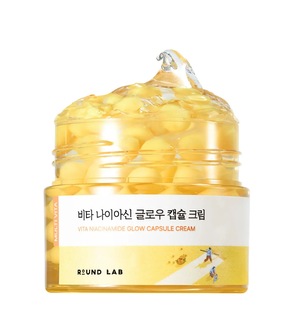 ROUND LAB - Vita Niacinamide Glow Capsule Cream 50ml - كريم كبسولي فيتا نياسيناميد المتوهج من راوندلاب 50 مل