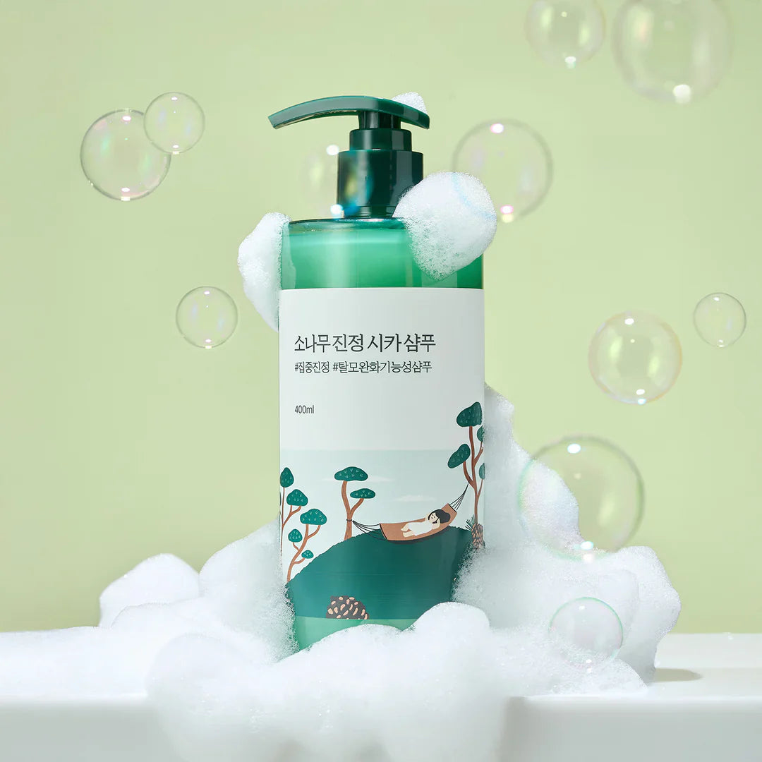 ROUND LAB - Pine Calming Cica Shampoo 400ml - شامبو الصنوبر وسيكا المهدئ من راوندلاب 400 مل