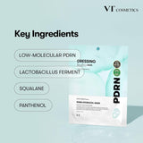 VT COSMETICS - PDRN Hydrogel Mask - ماسك الهايدروجيل بالبي دي آر ان من في تي كوزمتكس