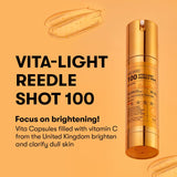 VT Cosmetics Vita-Light Reedle Shot 100 - ريدل شوت التفتيح 100 من في تي كوزمتكس