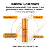 VT Cosmetics Vita-Light Reedle Shot 100 - ريدل شوت التفتيح 100 من في تي كوزمتكس