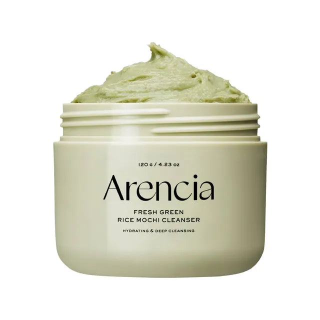 Arencia - Fresh Green Rice Mochi Cleanser 120g - غسول المتشا الاخضر من ارنسيا 120ح