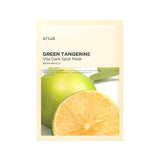 Anua - Green Tangerine Vita Dark Spot Mask - ماسك التنجرين الاخضر من انوا