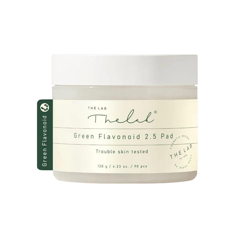 The Lab By Blanc doux - Green Flavonoid 2.5 Pad 120g (90p) - تونرباد الاخضر من ذا لاب باي بلانك دو