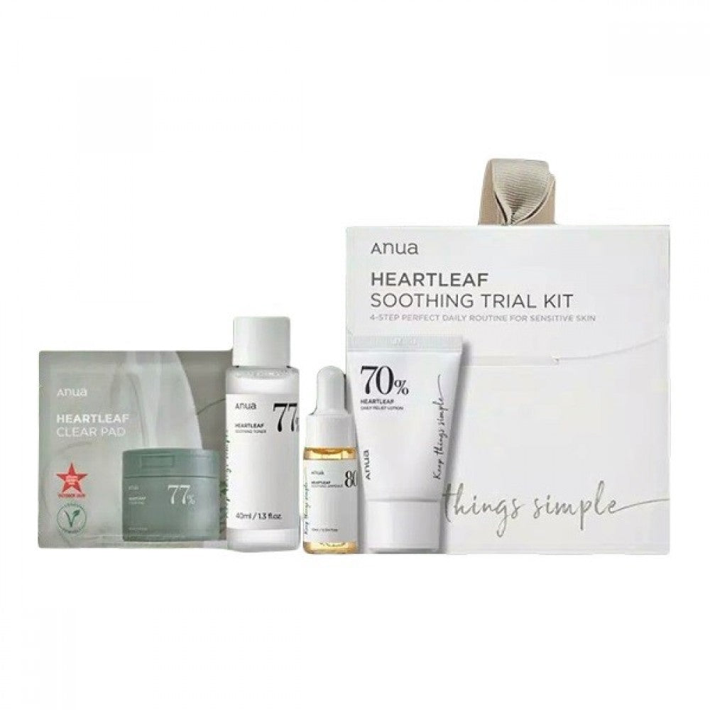 Anua - Heartleaf Soothing Trial Kit (4 items) - مجموعة الهارتليف