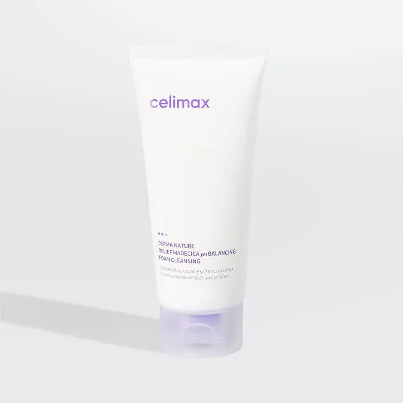 Celimax - Derma Nature Relief Madecica pH Balancing Foam Cleansing 150ml - الغسول الرغوي المعتدل من سيليماكس 150مل