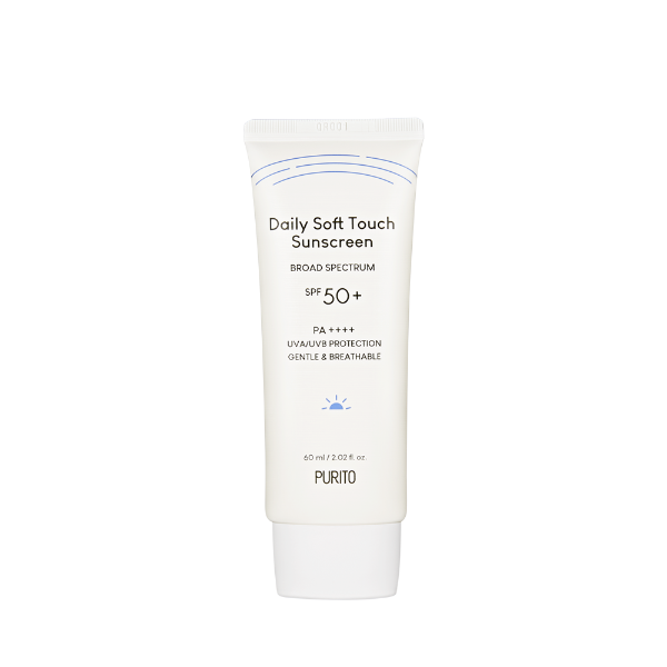 PURITO - Daily Soft Touch Sunscreen 60mL - واقي الشمس ناعم الملمس اليومي من بيوريتو
