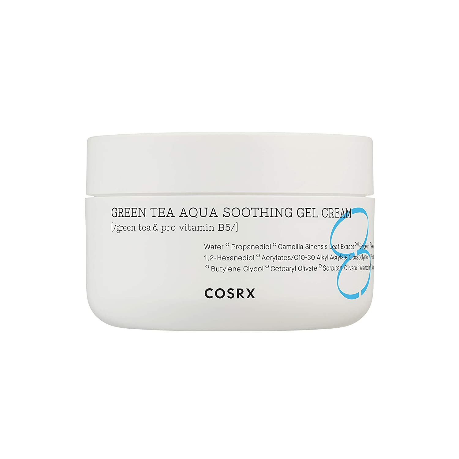 COSRX - Hydrium Green Tea Aqua Soothing Gel Cream - الكريم الهلامي بالشاي الاخضر المريح من كوسراكس